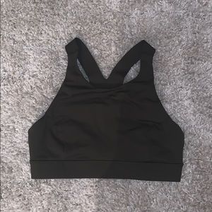 Olive Green Lululemon Sports Bra